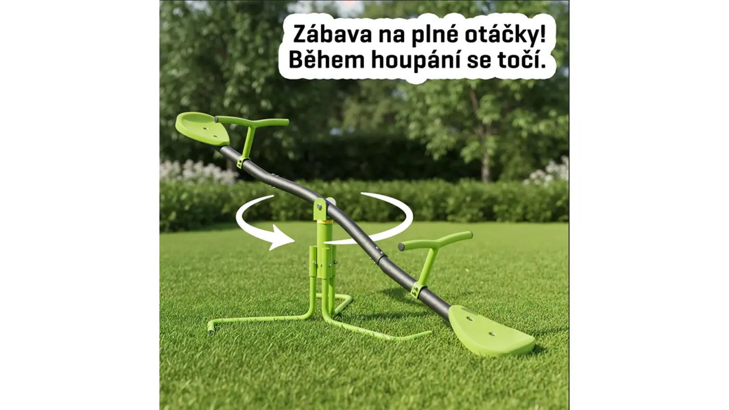Houpačka s možnost&iacute; rotace 360&deg;