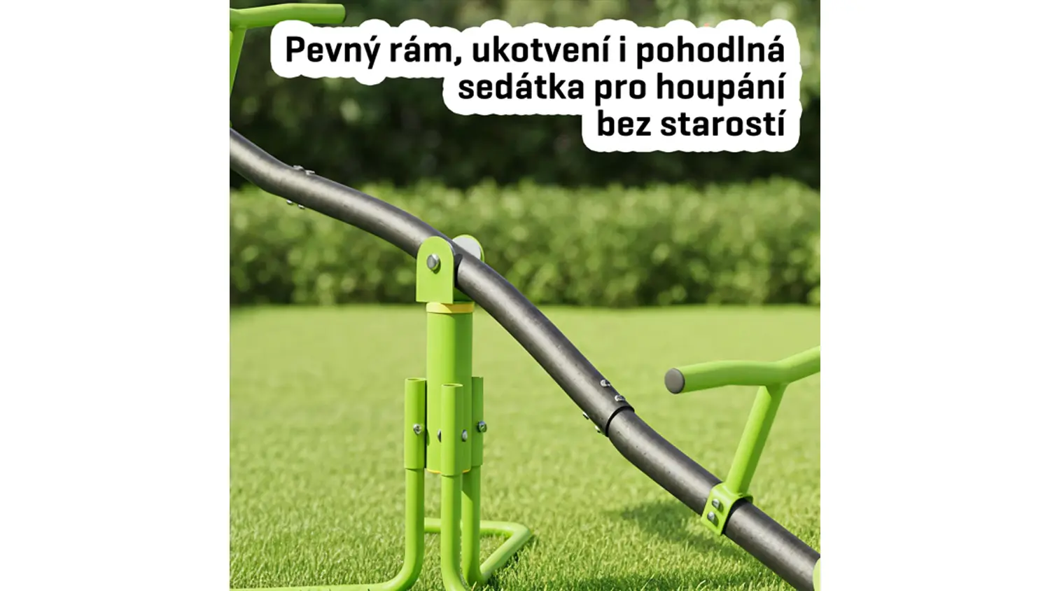 Detail konstrukce houpačky