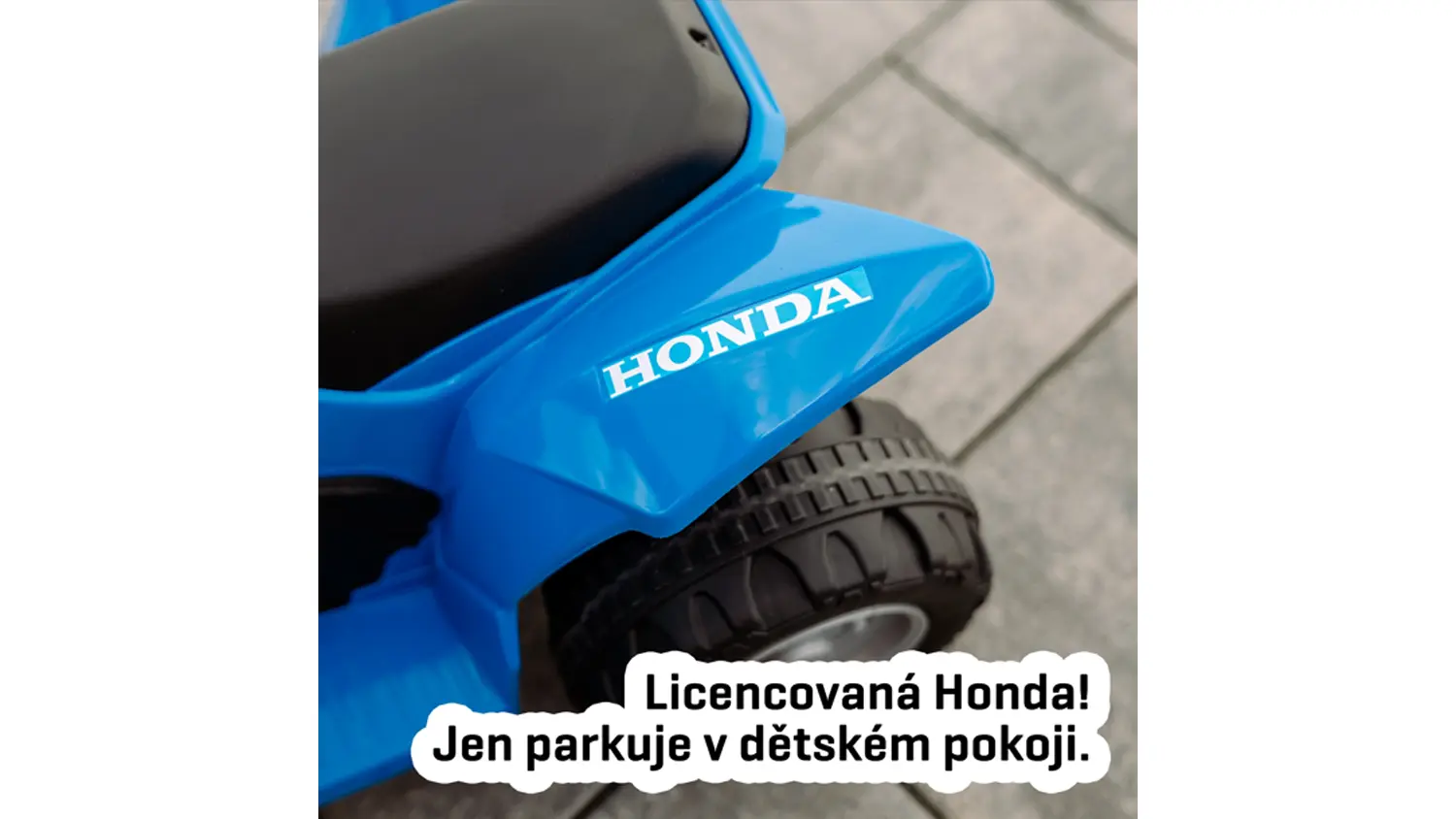 Zadn&iacute; blatn&iacute;k čtyřkolky Honda Buddy Toys BEC 5015 modr&aacute;