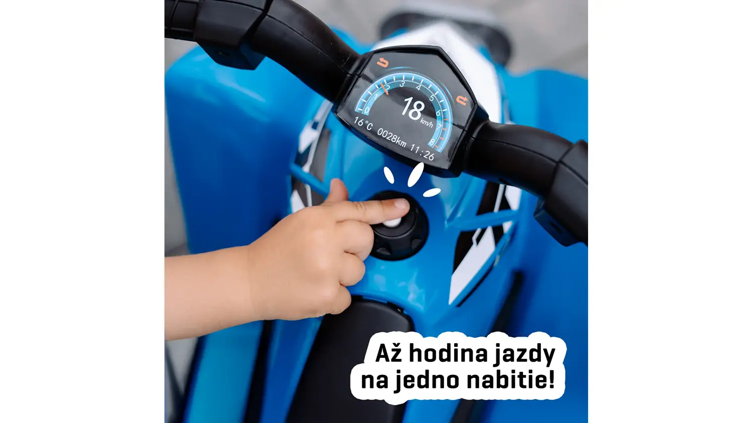 Súčasti štvorkolky Honda Buddy Toys BEC 5015 modrá
