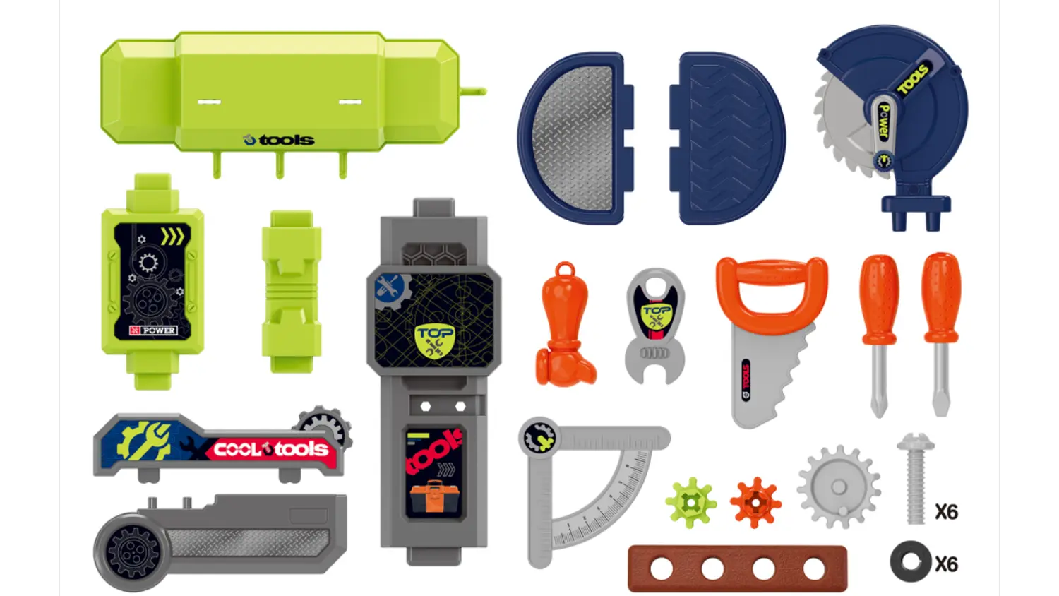 Zavřený kufřík dílna Buddy Toys BGP 2022 postavený na zemi