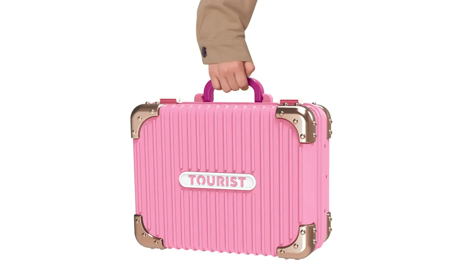Holčička drží lak na nehty z kufříku salon krásy Buddy Toys BGP 2023