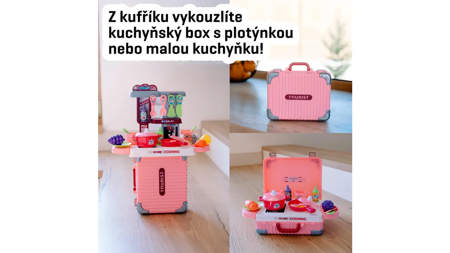 využití kufříku kuchyňka Buddy Toys BGP 2025