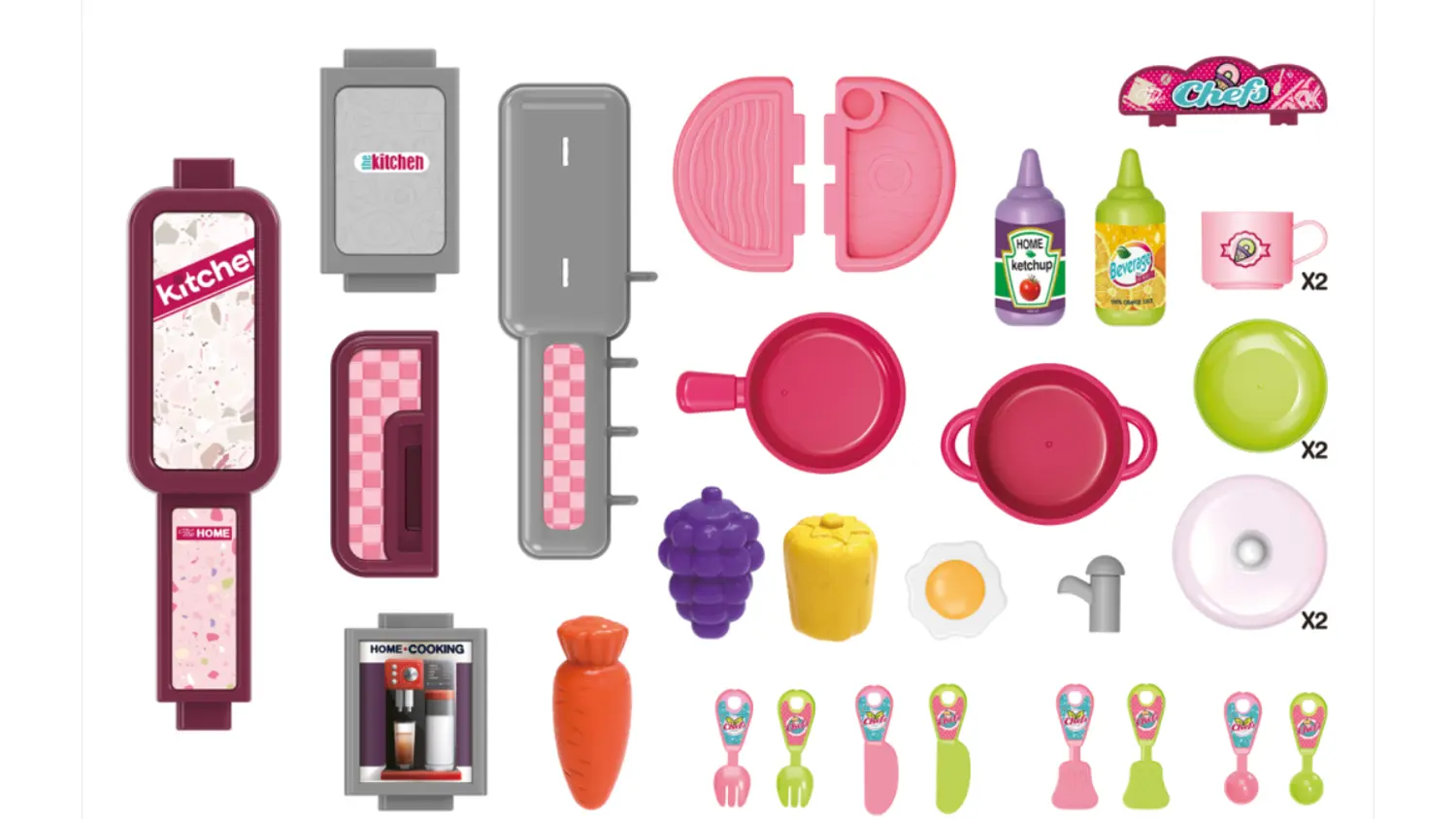 Vybavení kufříku kuchyňka Buddy Toys BGP 2025