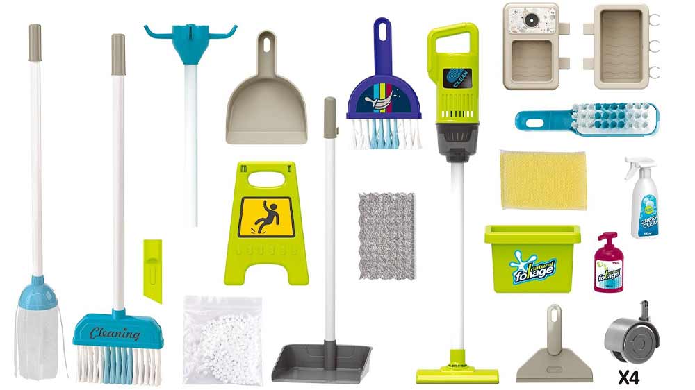 Kompletné vybavenie upratovacího vozíka Buddy Toys BGP 4116_02