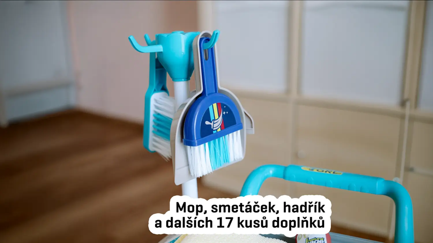 Detail na smetáček z úklidového vozíku Buddy Toys BGP 4116