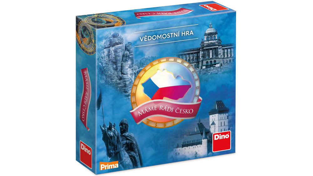 Společenská hra Dino Máme rádi Česko_01