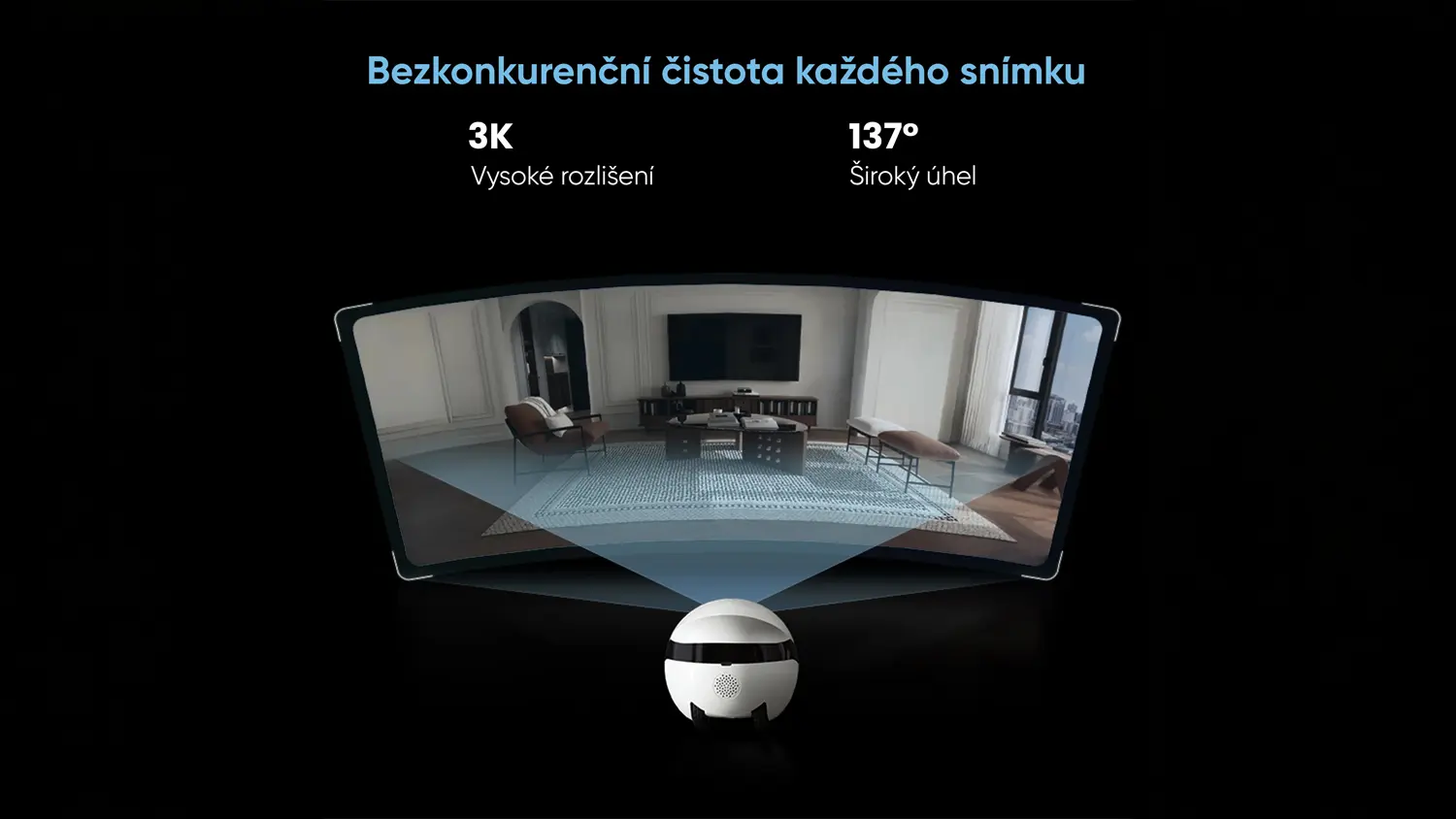 Vizualiz&aacute;cia 3K kamery