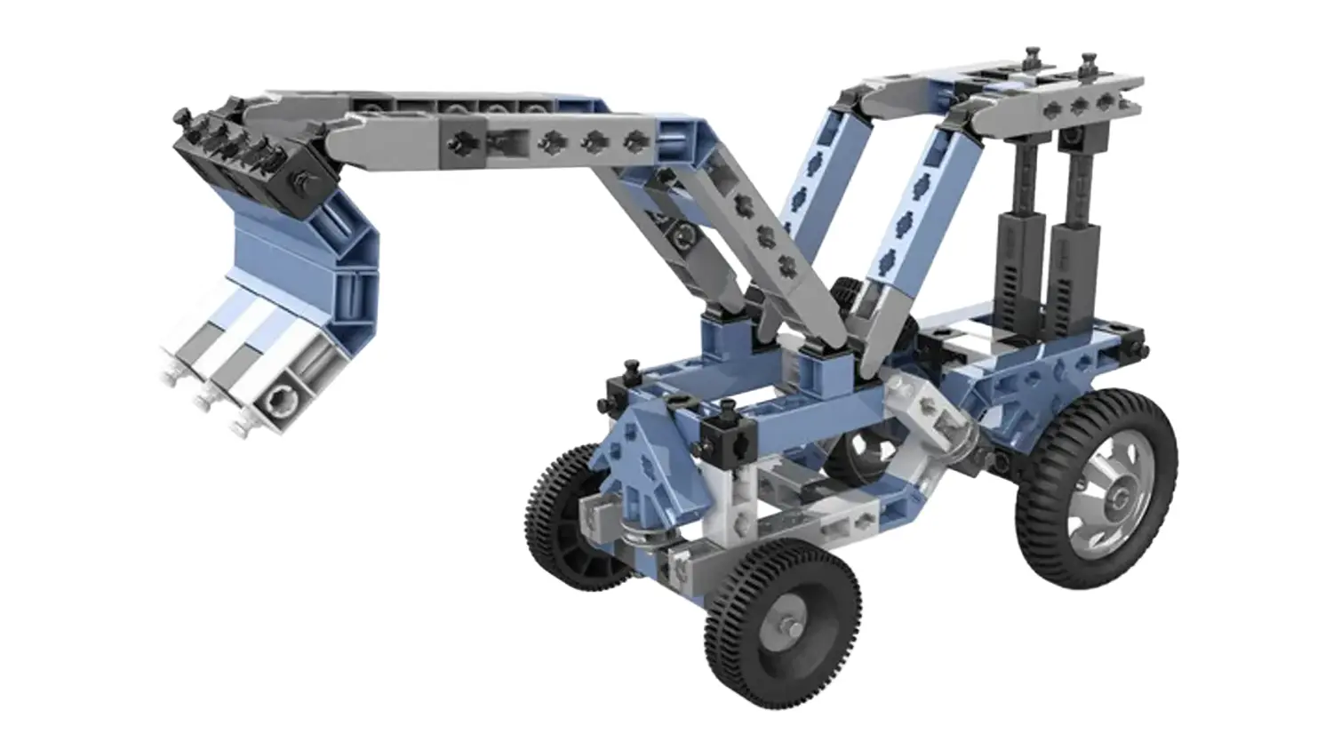 Uk&aacute;zka jednoho modelu sestaven&eacute;ho ze stavebnice Engino Creative Builder