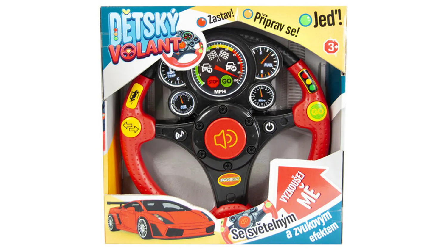 Dětský volant EPEE se zvuky a písničkami v originálním balení