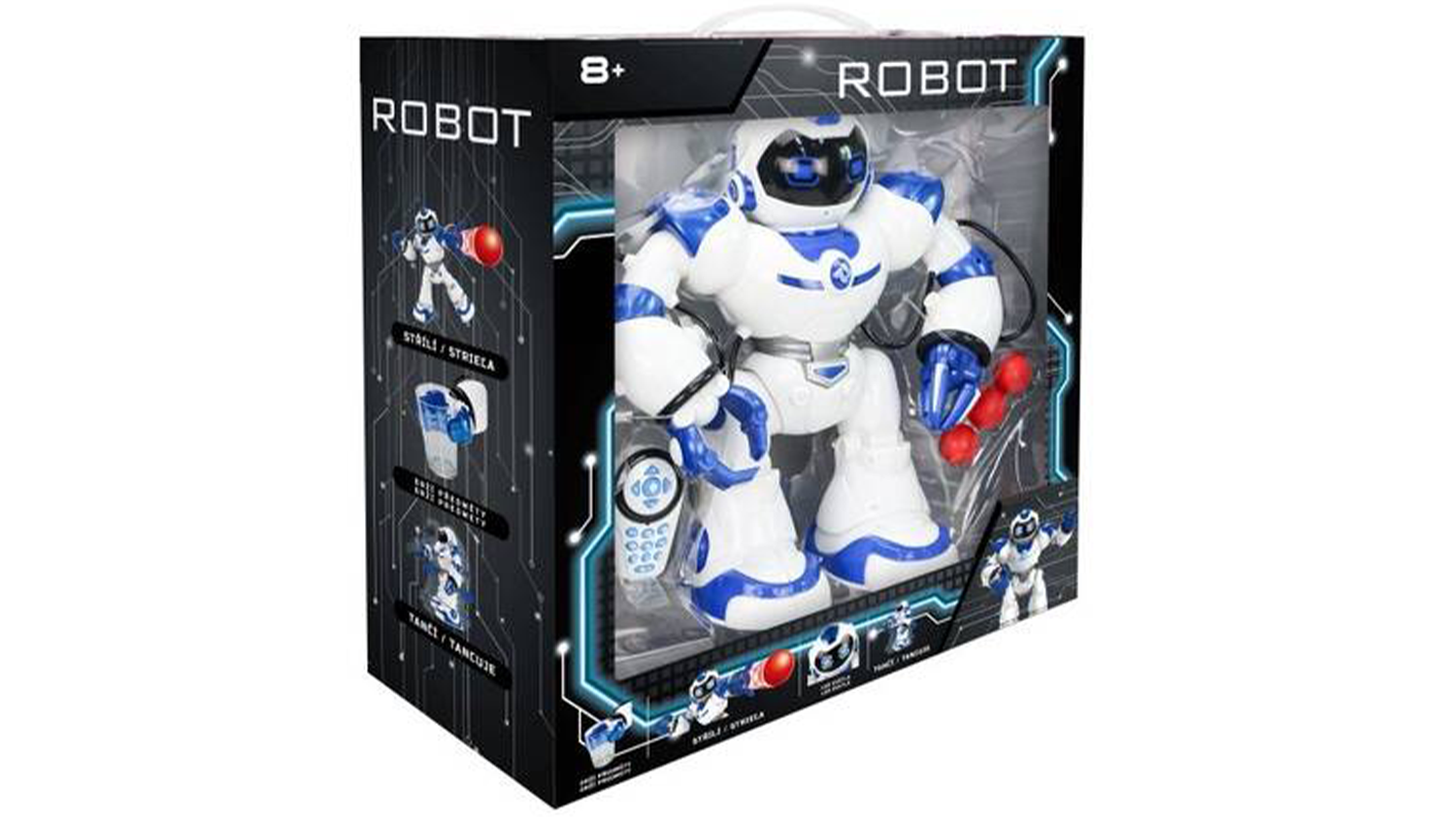Robot kosmonaut Eppe 400274 v origin&aacute;ln&iacute;m balen&iacute;