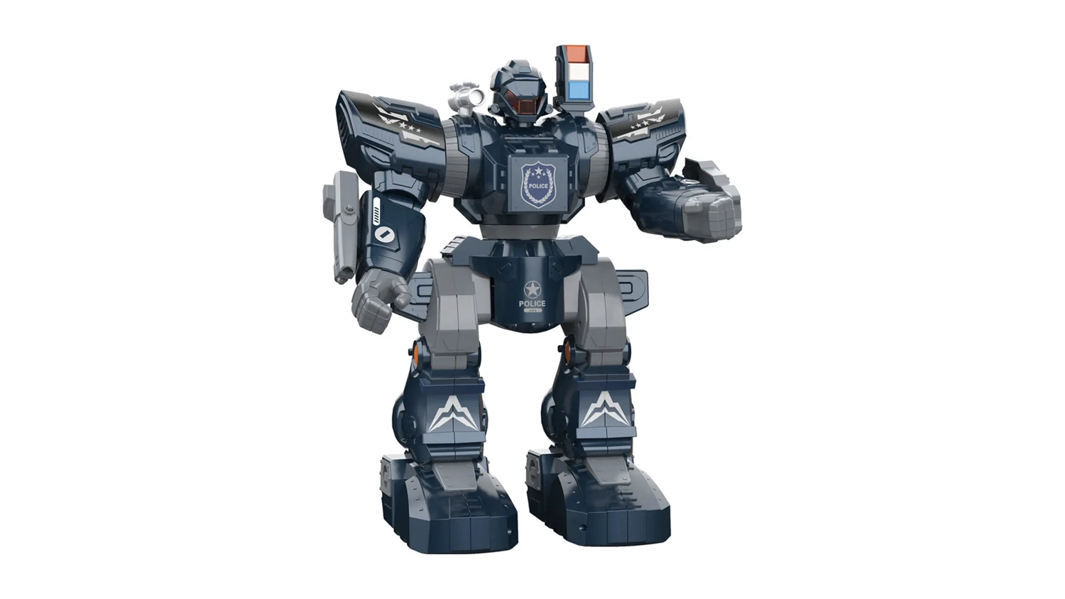 Robot na d&aacute;lkov&eacute; ovl&aacute;d&aacute;n&iacute; EPEE 400275 policista předn&iacute; pohled