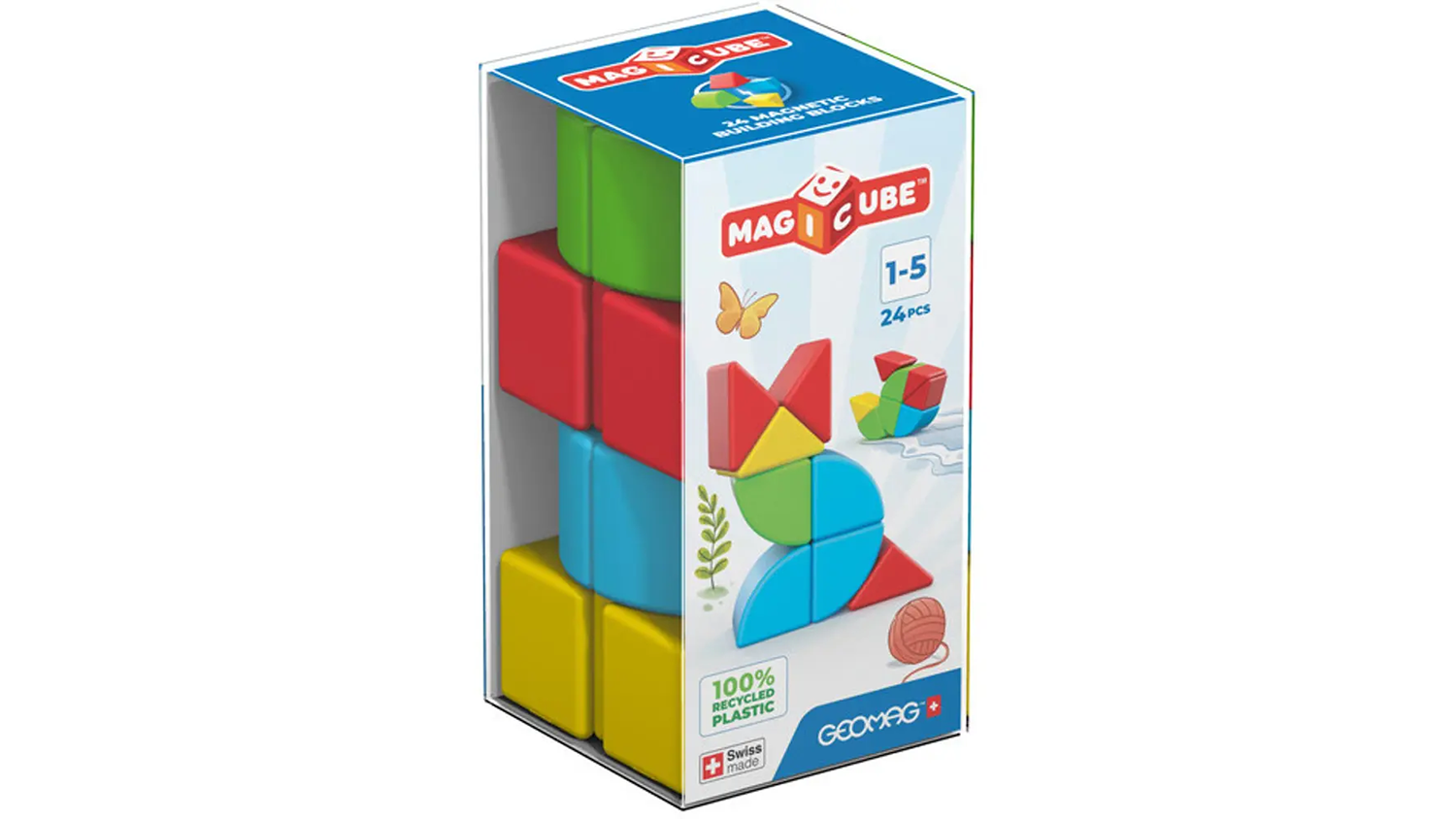 Stavebnice GEOMAG Magicube Blocks &ndash; 24 d&iacute;lků
