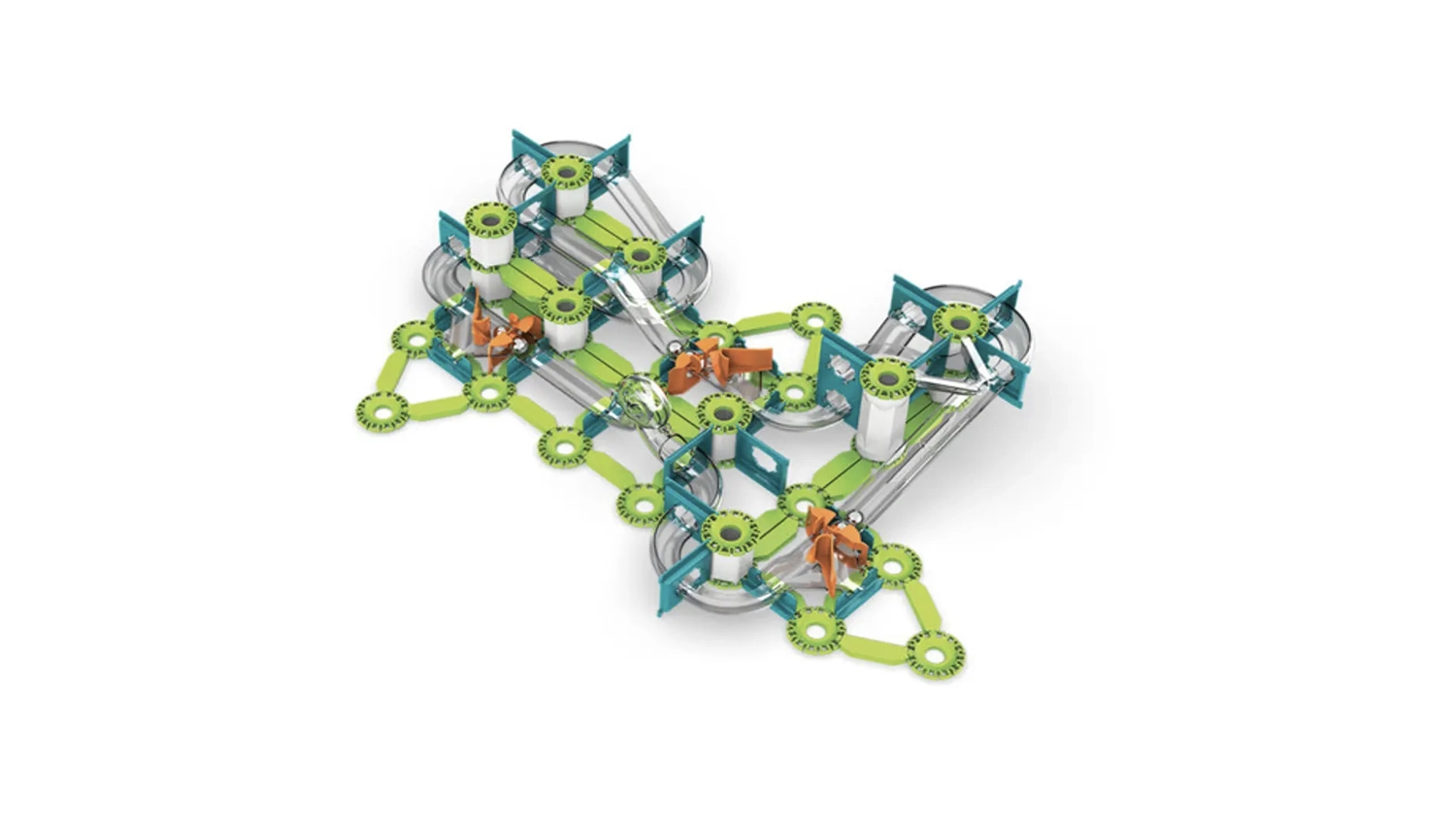 Magnetick&aacute; stavebnice Geomag Mechanics Gravity sestaven&aacute;