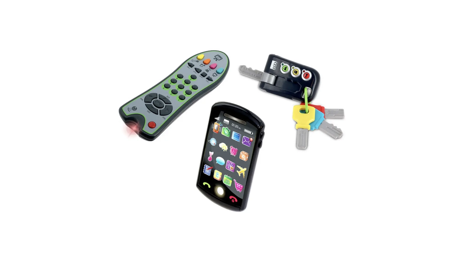 Interaktivn&iacute; hračka Infini FUN Trio set Tech Too &ndash; mobil, kl&iacute;če a ovladač
