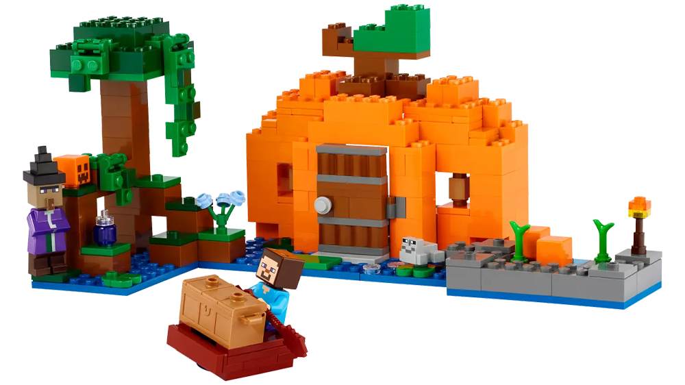 Lego Minecraft Dýňová farma