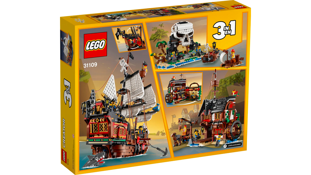 Stavebnice LEGO® Creator 3 v 1 Pirátská loď 31109