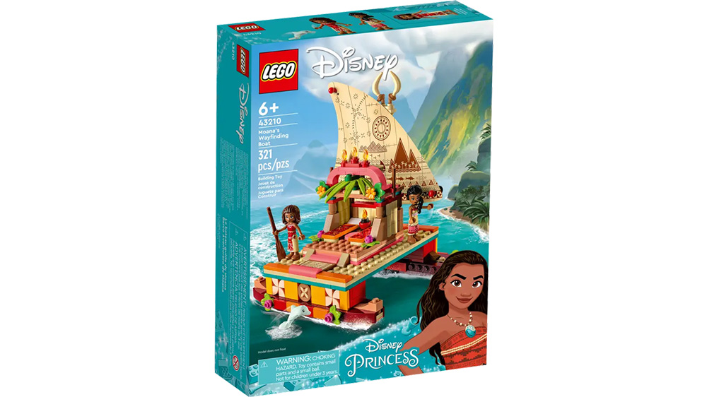 Stavebnice LEGO Disney Vaiana a její objevitelská loď 43210