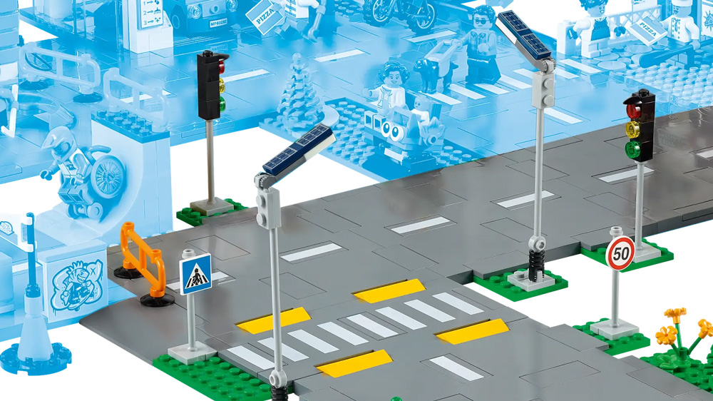 Stavebnice LEGO City Křižovatka 60304