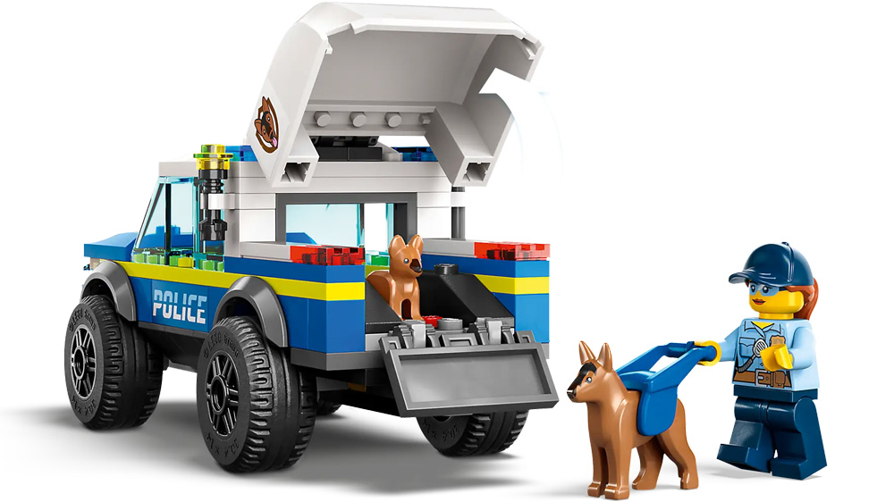 Stavebnice LEGO City Mobilní cvičiště policejních psů 60369
