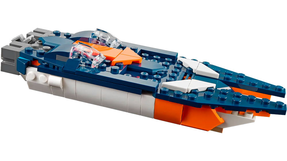 Stavebnice LEGO® Creator 3 v 1 Nadzvukový tryskáč 31126