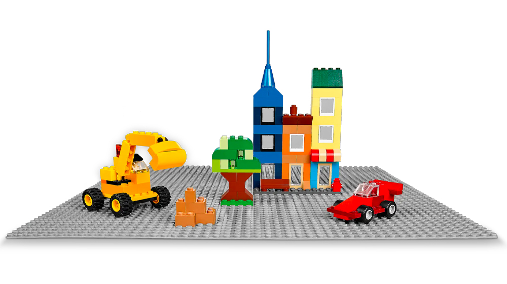 LEGO® Classic Šedá podložka na stavění 11024
