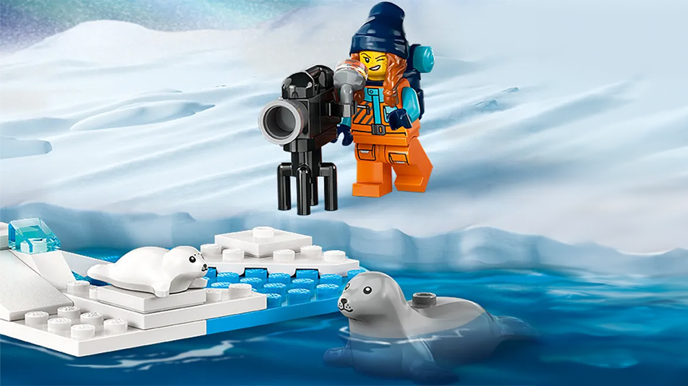 LEGO® City Arktický sněžný skútr 60376