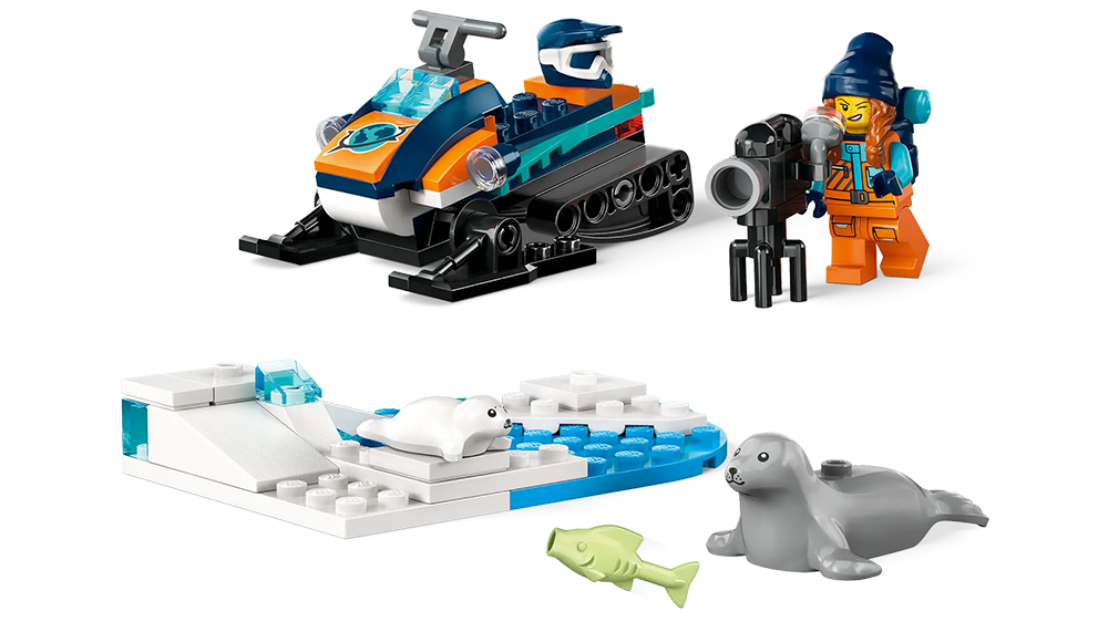 LEGO® City Arktický sněžný skútr 60376