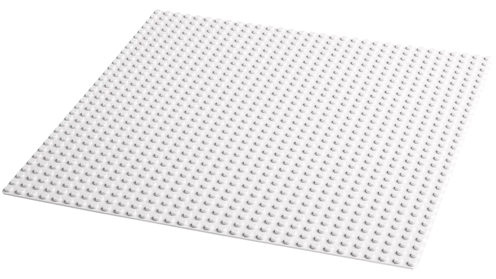 LEGO® Classic Bílá podložka na stavění 11026