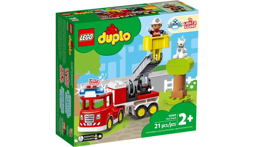 Stavebnice LEGO DUPLO Hasičský vůz 10969