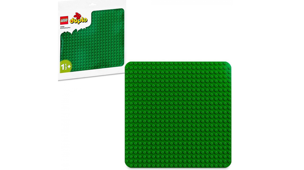 Stavebnice LEGO DUPLO Zelená podložka na stavění 10980