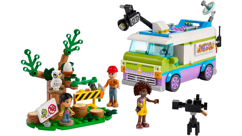 Stavebnice LEGO® Friends 41749 Novinářská dodávka