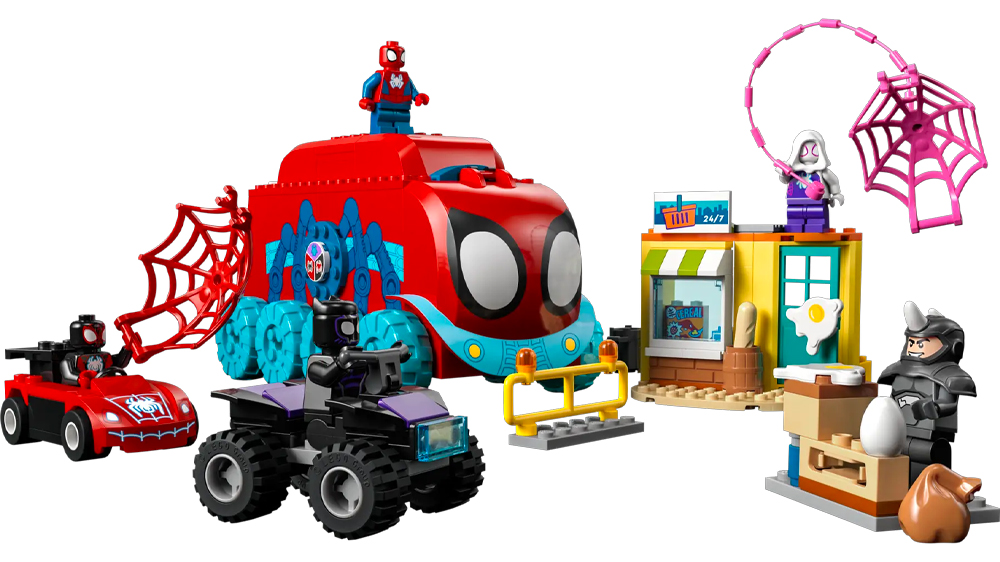 Stavebnice LEGO® Marvel 10791 Mobilní základna Spideyho týmu
