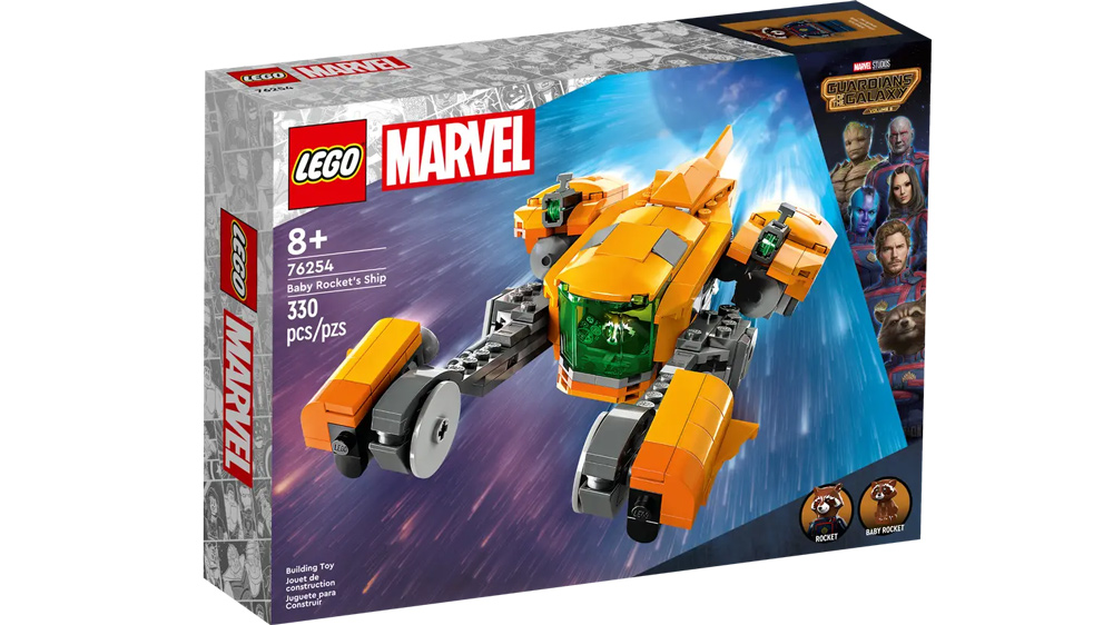 Stavebnice LEGO Vesmírná loď malého Rocketa 76254