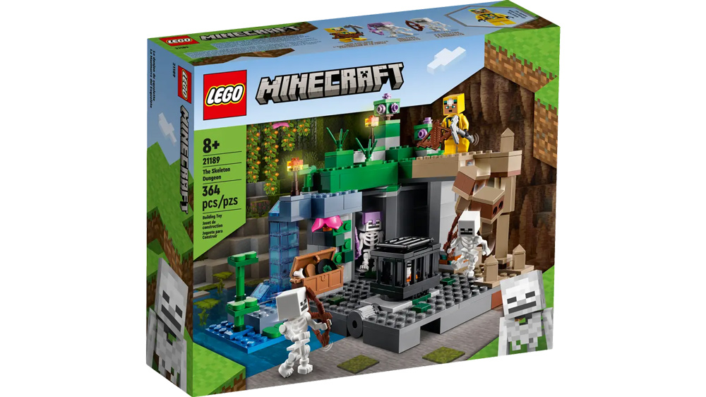 Stavebnice Lego Minecraft Jeskyně kostlivců 21189