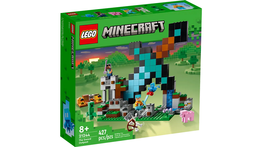 Stavebnice Lego Minecraft Rytířská základna 21244