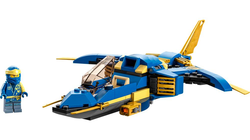 Stavebnice LEGO NINJAGO Jayova blesková stíhačka EVO