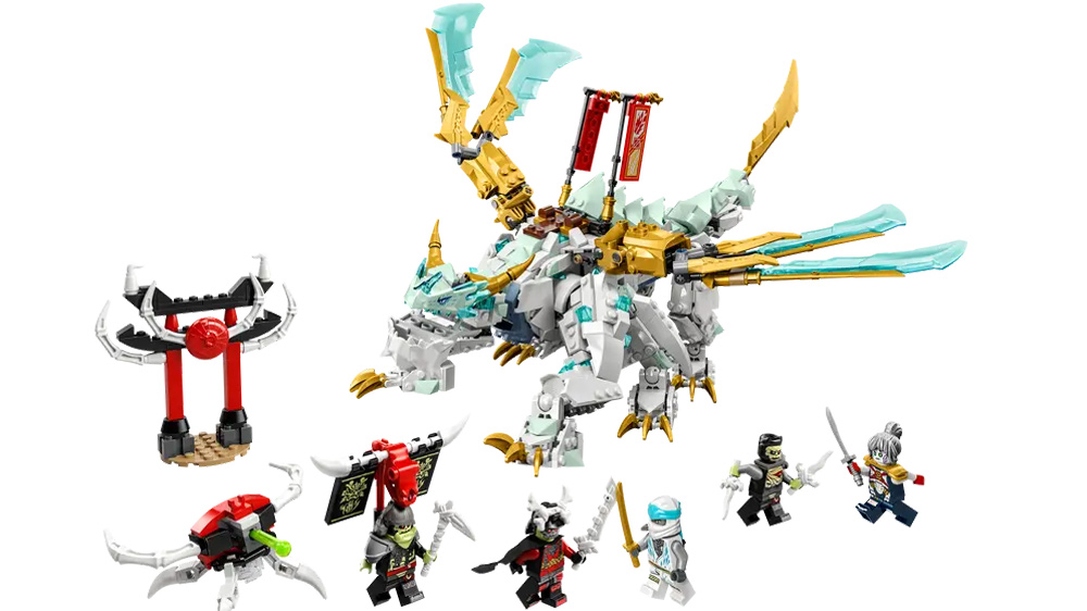 Stavebnice LEGO NINJAGO Zaneův ledový drak