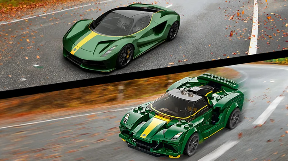Stavebnice LEGO Speed 76907 Champions Lotus Evija