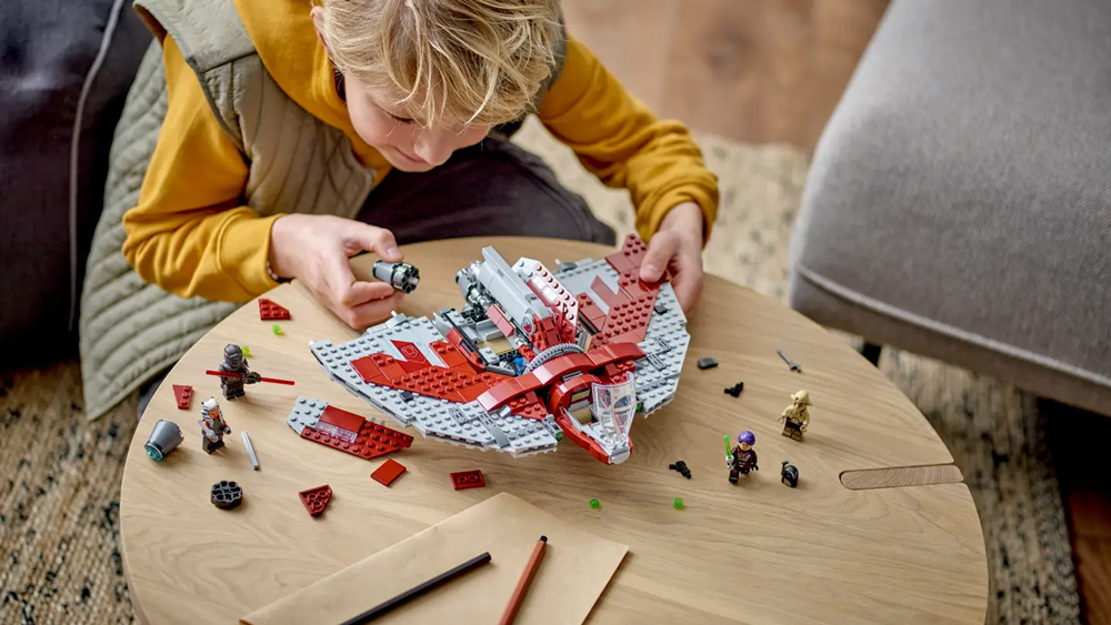Stavebnice LEGO Star Wars Jediský raketoplán T-6 Ahsoky Tano 75362