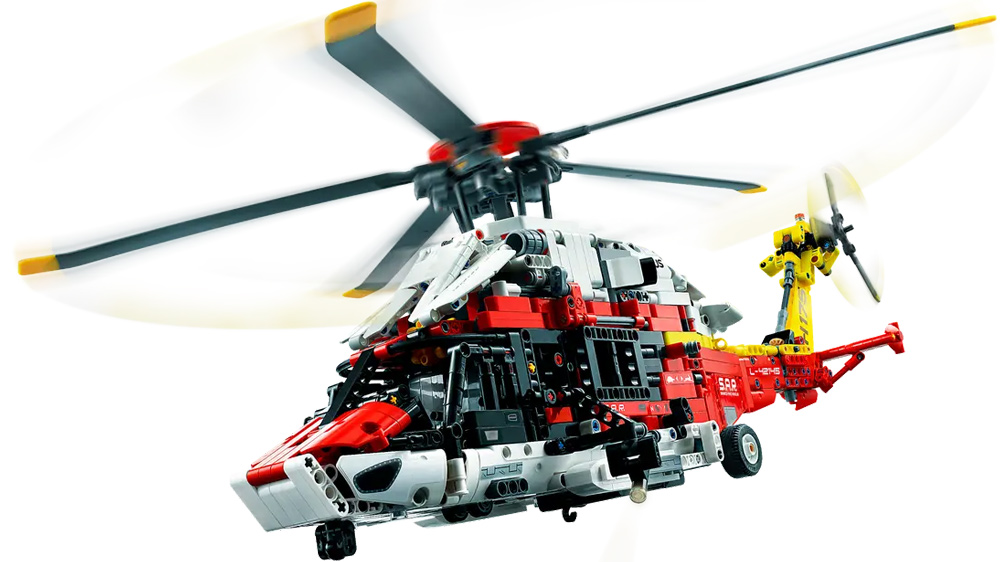 Stavebnice LEGO Technic Záchranářský vrtulník Airbus H175 42145