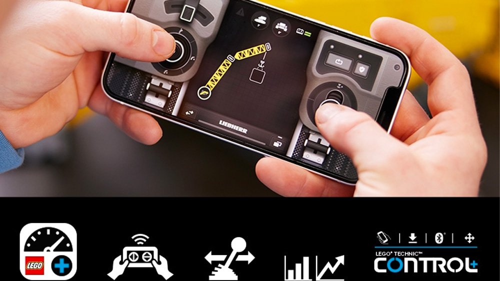 Stavebnice LEGO® Technic 42146 Pásový jeřáb Liebherr LR 13000