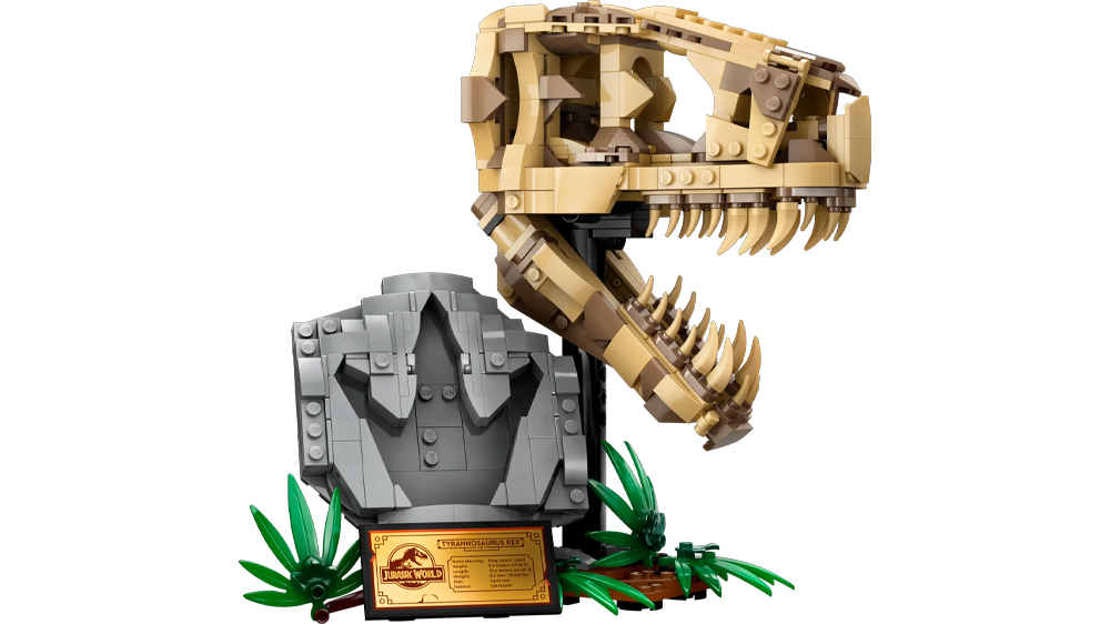 Stavebnice LEGO® Jurassic World 76964 Dinosauří fosilie: Lebka T-rexe