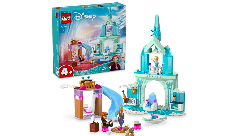 Stavebnice LEGO® Disney Princess 43238 Elsa a hrad z Ledového království