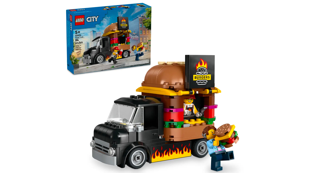 Stavebnice LEGO® City 60404 Hamburgerový truck s minifigurkami EW_01