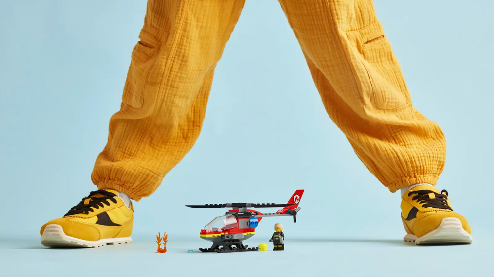 Stavebnice LEGO® Hasičský záchranný vrtulník 60411