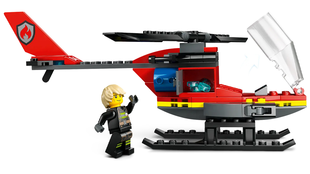 Stavebnice LEGO® Hasičský záchranný vrtulník 60411