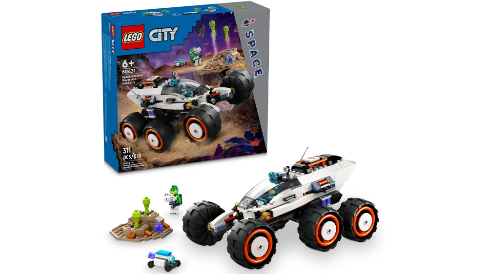Stavebnice LEGO® Průzkumné vesmírné vozidlo a mimozemský život 60431