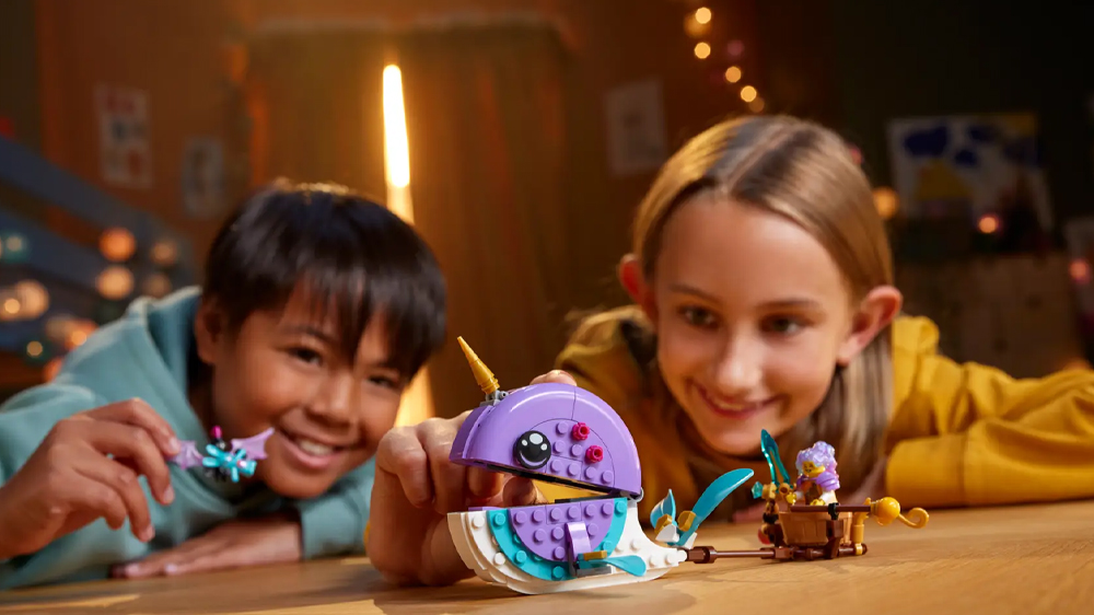 Stavebnice LEGO® DREAMZzz™ Izzie a její horkovzdušný balón ve tvaru narvala 71472