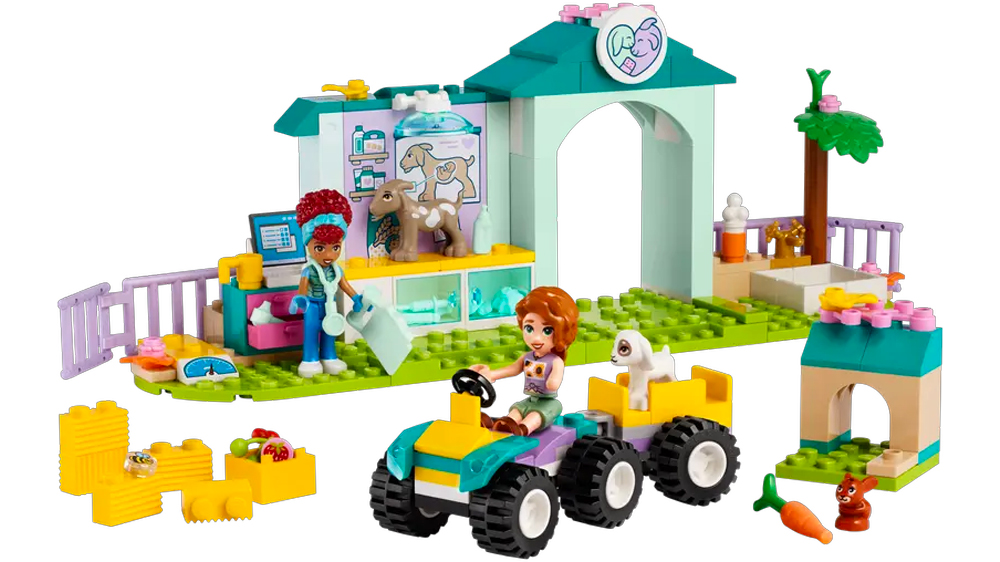 LEGO® Veterinární klinika pro zvířátka z farmy 42632_01